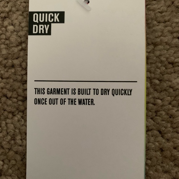 Hurley Mint Candy and Pink Stripe Bikini - Picture 8 of 8